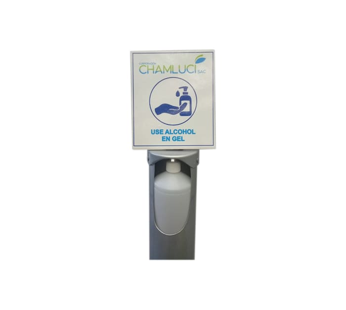 Dispensador de pedal para jabón o alcohol gel de plástico